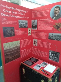 David Livingstone Pop Up Display